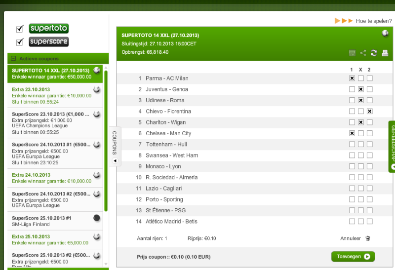 Supertoto Unibet